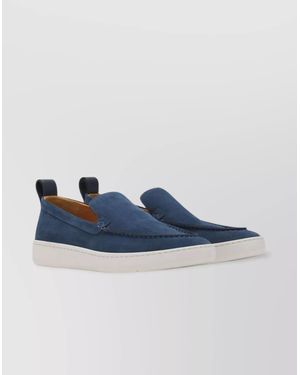 Lanvin Suede Loafers - Blue