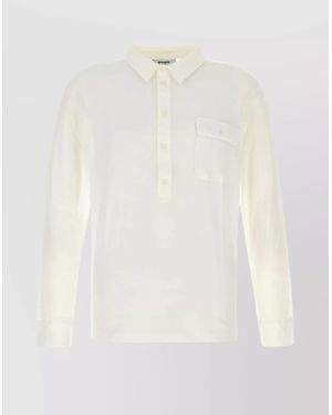 GIMAGUAS Cotton Polo Shirt - White