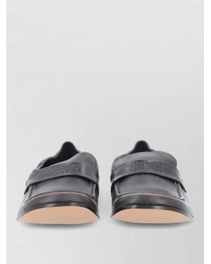 MM6 by Maison Margiela Monk Strap Shoes Comfortable Casual Shape - Gray