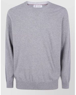 Brunello Cucinelli Cashmere Sleeveless Jumper - Grey