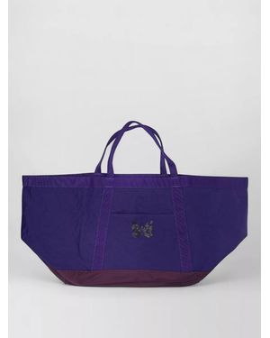 Needles Nylon Tool Tote Large Shoulder Bag - Purple