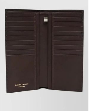 Officine Creative Leather Wallet - Black