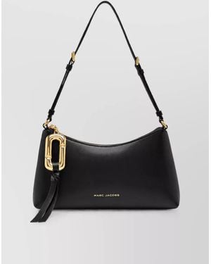 Marc Jacobs The J Marc Mini Leather Shoulder Bag - Black