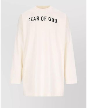 Fear Of God Short-Sleeve T-Shirt - Natural