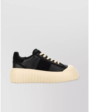 Hogan Leather Low-Top Trainers - Multicolour