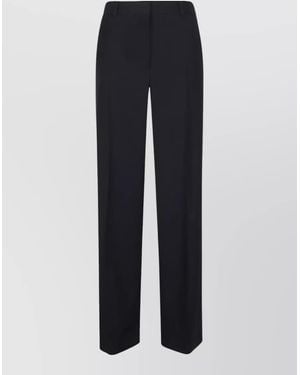 The Row Dender Tailored Trousers Wide Leg Design - Blue