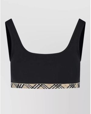 Burberry Lounge Underwear Set Elastic Band Trim - Blue