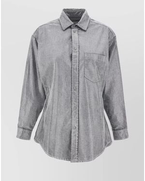 DARKPARK Cotton Shirt - Grey