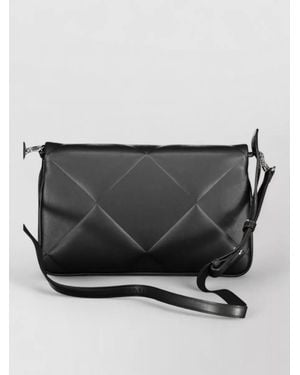 Calvin Klein Quilted Clutch Bag - Grey