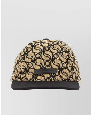 Stella McCartney Logo Baseball Cap - Metallic