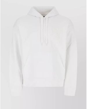 Moschino Cotton Hoodie - White
