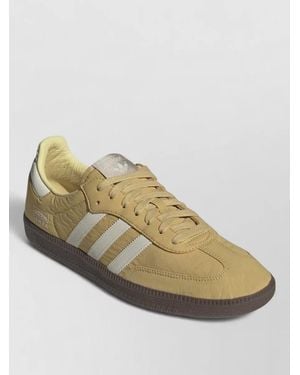 adidas Originals Leather Low-Top Sneakers - Metallic