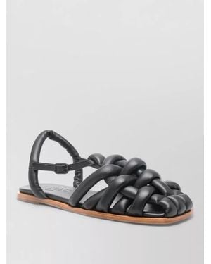 Hereu Cabersa 2 Flat Sandals Ankle Strap - Gray