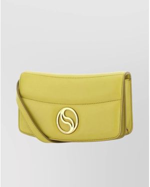 Stella McCartney Quilted Mini Wallet - Yellow