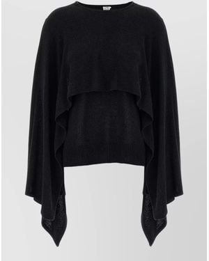 TOTEME Silk Jumper - Black
