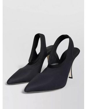 Dolce & Gabbana Stretch Slingback Pumps - Black