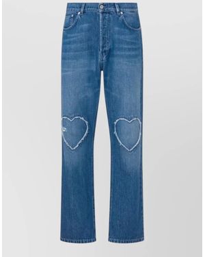 Moschino Straight-Leg Trousers - Blue