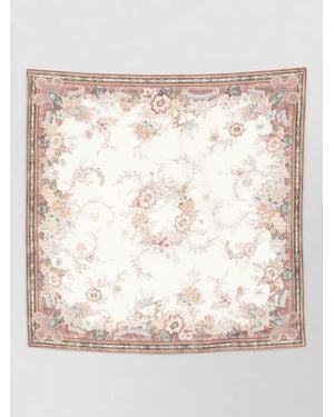 Zimmermann Silk Printed Foulard - Natural