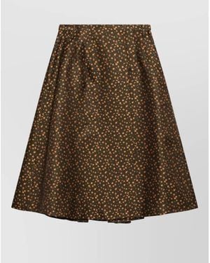 Prada Full Skirt - Natural