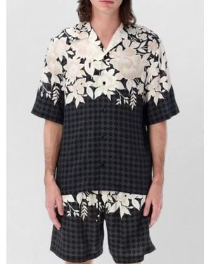 Amiri Silk Pattern Shirt - Black