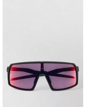 Oakley Rectangular Frame Sunglasses Adjustable Nose Pads Uv - Purple