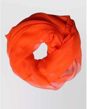 Dolce & Gabbana Silk Scarf - Orange