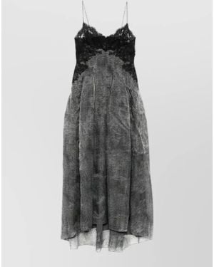 Ermanno Scervino Maxi Dress - Gray