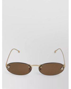Fendi Maison Fe4075Us Sunglasses Oval Lenses - Multicolor