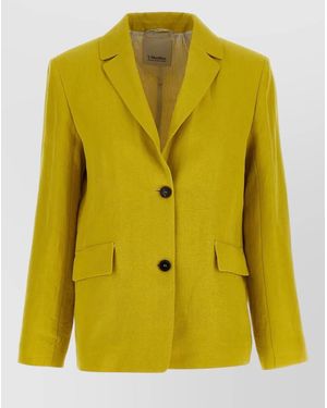 Max Mara 'Smmalberta' Blazer - Yellow