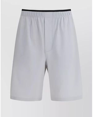 GR10K Printed Deck Shorts - Grey