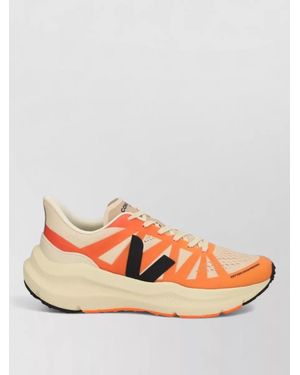 Veja Recycled Polyester Low-Top Trainers - Pink