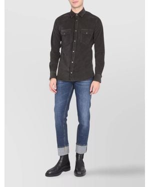 PT Torino Cotton Shirt - Black