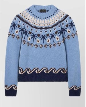 Alanui Wool Sweater - Blue