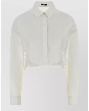 Versace Cotton Poplin Shirt - White