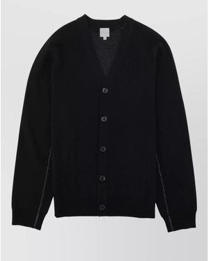 Paul Smith Merino Wool Cardigan - Blue
