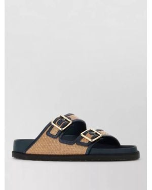 Birkenstock Raffia Sandals - Multicolor