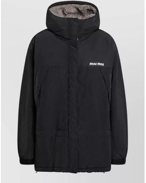 Miu Miu Puffer Jacket - Black