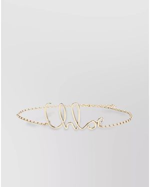 Chloé Chain Belt - Natural