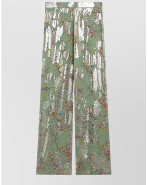 Valentino Wide-Leg Trousers - Green