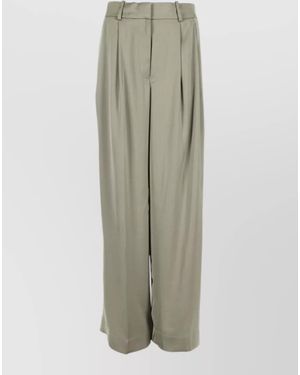 Michael Kors Wide-Leg Pants - Natural