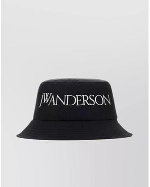 JW Anderson Wide Brim Bucket Hat - Black