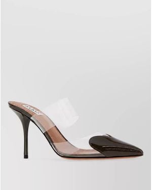 Alaïa Pvc And Leather Mules - Multicolor
