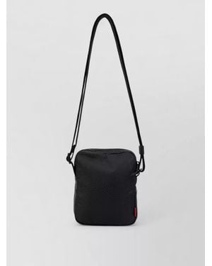 BOSS Technical Fabric Shoulder Bag - White