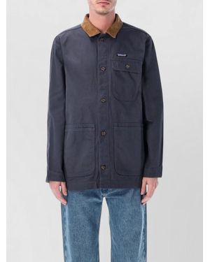 Patagonia Point Reyes Long Sleeve Pocket Jacket - Blue