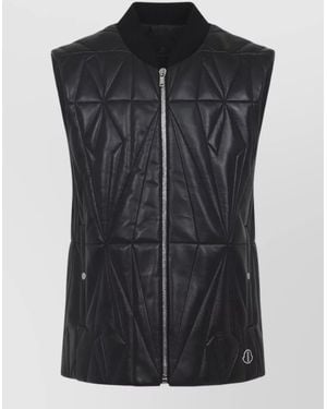 Moncler Geocamo Rick Owens Collaboration Flight Vest - Black