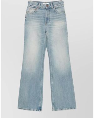 Chloé Flared-Leg Denim Jeans - Blue