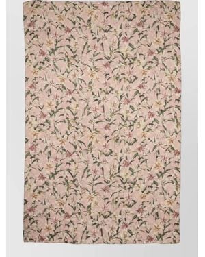 Dolce & Gabbana Silk Floral Scarf - Brown