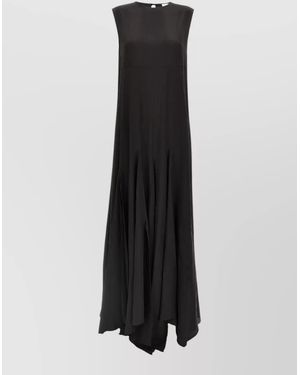 DI.LA3 PARI' Spicchi Ankle Dress Sleeveless Back Tie - Black