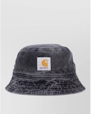 Carhartt Reynold Bucket Hat Corduroy Texture Brim - Blue