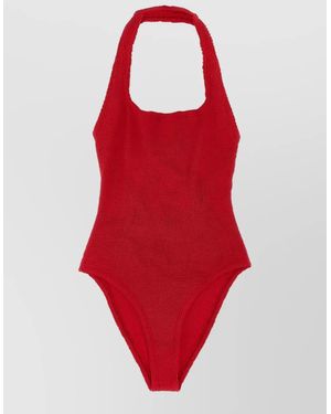 Hunza G Sandy One-Piece Swimsuit - Red